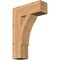 Ekena Millwork Thorton Block Smooth Bracket, Western Red Cedar, 5 1/2"W x 18"D x 26"H BKT06X18X26THR05SWR - alternate 1